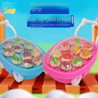 Zhiqu maternelle bricolage gâteau voiture Gel Fudge assemblé jouets forme mixte créatif en plastique gommeux bonbons pour les enfants