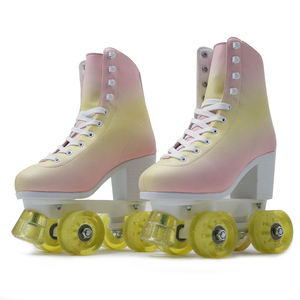 Ensemble de patins à roulettes à Double rangée pour hommes et femmes, Quads, patins à roulettes pour enfants - Product Image 3