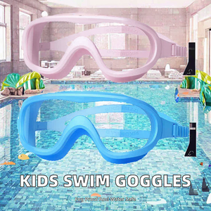 Gafas de Natación para Niños, Antivaho, Impermeables, de Silicona, con Visión Amplia de 180 Grados, Cómodas, con Protección UV, Precio de Fábrica - Product Image 2