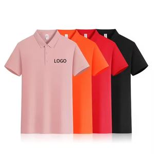 OME T-shirt de golf pour homme, uniforme, anti-rides, de haute qualité, à manches courtes, personnalisable avec logo, séchage rapide, en toile 250g - Product Image 6