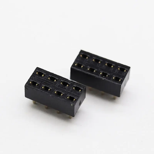 גובה 2.54 מ "מ <span class=keywords><strong>3</strong></span>.5 מ" מ עמדות 2-40pin כותרת סיכה נקבה כפולה שורה כפולה ישר y קצה מחבר שקע y קצה עבור לוח PCB - Product Image 2