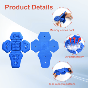 Ensemble de protections pour coudes et épaules certifiées CE niveau 1, protections dorsales pour blousons de moto - Product Image 4