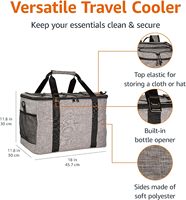 Bolsa Térmica/Isotérmica/Plegable de Alta Resistencia, Hecha a Medida, Superventas, para Mantener Frío los Alimentos, Ideal para Entrega de Comida