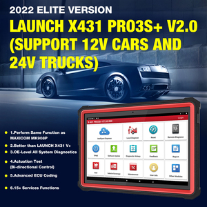 Outil automobile X-431 PRO3S+ HDIII pour système complet, compatible camions poids lourds 12V/24V, stockage 32 Go - Product Image 5