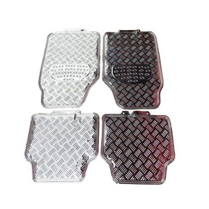 Alluminio <span class=keywords><strong>Auto</strong></span> PVC Mat Universale Fit <span class=keywords><strong>Auto</strong></span> <span class=keywords><strong>In</strong></span> <span class=keywords><strong>Gomma</strong></span> Resistente <span class=keywords><strong>Tappetini</strong></span> <span class=keywords><strong>per</strong></span> Tutta La Stagione di Protezione - Product Image 4