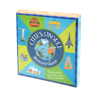 Juegos de Mesa Educativos Impresos Personalizados con Materiales de Papel/Madera/Plástico, Paquete de Memoria Certificado por la CPSIA para Bebés y Niños Pequeños