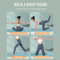 Corde de traction pour étirements du dos avec bande de résistance en forme de 8, correcteur de posture pour femmes, entraînement de yoga et fitness à domicile