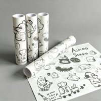 Papier de soie personnalisé 17g, papier de rembourrage fin, papier de base pour emballage de fleurs, bijoux, vin rouge, fruits, vêtements, cadeaux de Noël