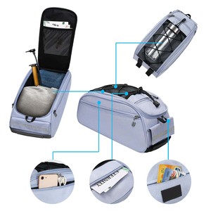 Muestra Gratuita, Personalización de Fábrica, Caja de Bicicleta EVA, Estuche Rígido de Viaje para Bicicleta, Almacenamiento para Cuadro de Tubo Delantero, Bolsa de Sillín para Bicicleta de Montaña - Product Image 5