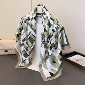 <span class=keywords><strong>Pañuelos</strong></span> <span class=keywords><strong>de</strong></span> <span class=keywords><strong>Seda</strong></span> <span class=keywords><strong>de</strong></span> Imitación al por Mayor, <span class=keywords><strong>Pañuelos</strong></span> Cuadrados <span class=keywords><strong>Grandes</strong></span> Estampados para Mujer, <span class=keywords><strong>Pañuelos</strong></span> <span class=keywords><strong>de</strong></span> Cabeza <span class=keywords><strong>de</strong></span> Poliéster - Product Image 2