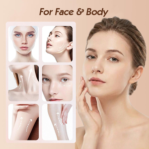 Masseur facial doux avec logo personnalisé, nouvelle brosse ovale pour le drainage lymphatique, brosse pour le drainage lymphatique du visage, pour le massage quotidien des yeux, du cou et du corps - Product Image 6