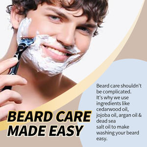 Venta al por mayor de removedor de vello facial, Mousse de afeitar o cuidado de <span class=keywords><strong>la</strong></span> <span class=keywords><strong>barba</strong></span>, espuma rica natural para afeitar, Mousse suavizante para <span class=keywords><strong>Barba</strong></span> de 100ml - Product Image 6