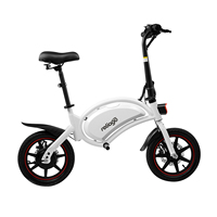 Vélo électrique pliable Reliago D3F Mini 14 pouces 36V 250W avec batterie intégrée et moteur central pour trajets urbains |   Entrepôt UE
