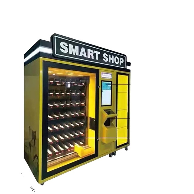 Amusement Park Coin Operated Buying Japanese Vending Machine for Foods and Drinks