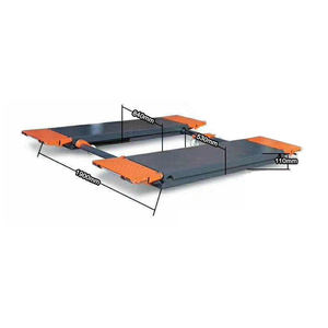 पोर्टेबल मध्य वृद्धि हाइड्रोलिक कैंची कार लिफ्ट 1200Mm ऊंचाई कार की मरम्मत बिंदु का उपयोग बिजली के ऑटो कार लिफ्टों - Product Image 4