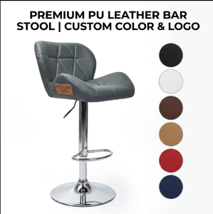 Muebles <span class=keywords><strong>de</strong></span> Comedor, Taburetes <span class=keywords><strong>de</strong></span> <span class=keywords><strong>Bar</strong></span> Modernos <span class=keywords><strong>de</strong></span> Estilo Nórdico, Base <span class=keywords><strong>de</strong></span> Metal para Uso Comercial en Cocina, con Reposapiés, <span class=keywords><strong>Sillas</strong></span> <span class=keywords><strong>de</strong></span> <span class=keywords><strong>Bar</strong></span> Giratorias <span class=keywords><strong>de</strong></span> Cuero PU - Product Image 4