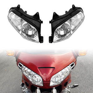 Lampu Depan Headlight Assembly Cocok untuk Honda Goldwing 1800 GL1800 2001-2011 Pengganti Lampu Motor XF140180 - Product Image 1