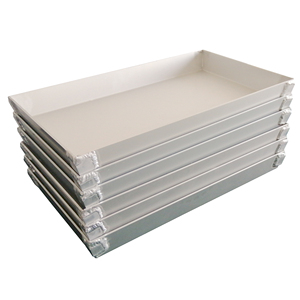 Plateaux de congélation en aluminium pour calmars et crevettes Conteneurs en aluminium pour aliments congelés Plateau en alliage d'aluminium - Product Image 4