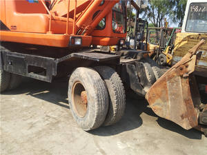 EXCAVADORA DE RUEDAS DOOSAN 14TON agricultura mini excavadora de ruedas dosan 60 usado dh55 dh130w dh140w de alta calidad y de alta calidad - Product Image 3