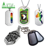 Etiqueta de Identificación Personalizada para Mascotas, Fabricada en China, Económica, de Metal Plateado, con Impresión por Sublimación, Logotipo, Código QR, Nombre, para Perros