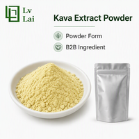 Extrait de racine de Kava naturel en poudre, extrait de racine de Piper Methysticum en poudre 10:1