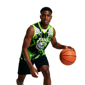 Conjuntos <span class=keywords><strong>de</strong></span> Uniformes <span class=keywords><strong>de</strong></span> Baloncesto para Hombre Fanshi, Ropa Deportiva Transpirable, Uniforme <span class=keywords><strong>de</strong></span> Baloncesto para Entrenamiento Juvenil Universitario - Product Image 2