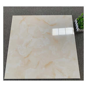 Azulejos de Porcelana <span class=keywords><strong>para</strong></span> <span class=keywords><strong>Paredes</strong></span> y Pisos <span class=keywords><strong>Interiores</strong></span>, Azulejos de Piso de Lujo con Textura de Mármol Blanco Brillante - Product Image 4