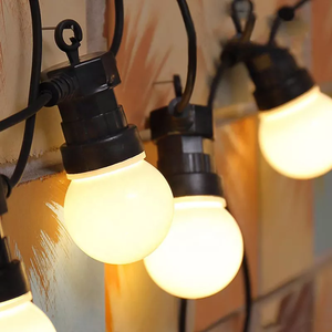<span class=keywords><strong>Guirlande</strong></span> lumineuse à billes LED IP66 Milky Globe G50, lumière chaude, pour mariage, jardin, fête ou terrasse, décoration extérieure pour <span class=keywords><strong>Noël</strong></span> - Product Image 6
