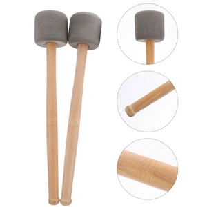 2 martillos de tambor de espuma para bajo, martillos de tambor <span class=keywords><strong>grandes</strong></span>, accesorios para instrumentos de percusión, <span class=keywords><strong>baquetas</strong></span> - Product Image 2