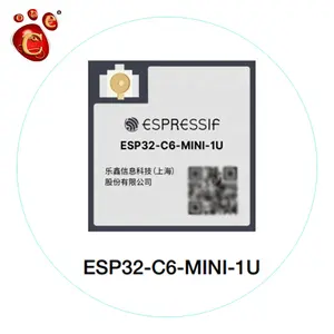 ESP32-C6-MINI-1U 32-bit RISC-V MCU 2.4 GHz Wi-Fi 6 Bluetooth 5 (LE) IEEE 802.15.4 4MB