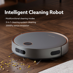 Robot Aspirador Inteligente GF403 con Navegación Giroscópica, Succión Potente de 2000 Pa, Fuerte Evitación de Obstáculos, Acoplamiento Automático, Limpieza 3 en 1 - Product Image 2