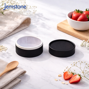 Venta de Fábrica: Envases de Cartón Reciclables para Pasteles y Postres, Tubos de Papel Kraft de Grado Alimenticio, Cajas Cilíndricas para Tartas de Queso - Product Image 2