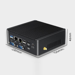 3G/4G LTE <span class=keywords><strong>IOT</strong></span> промышленный мини-ПК Intel Celeron J4125 Dual Nic RJ45 RS232/RS485 COM Dual 4K Безвентиляторный Компьютер Windows 11 Pro 8xUSB - Product Image 6