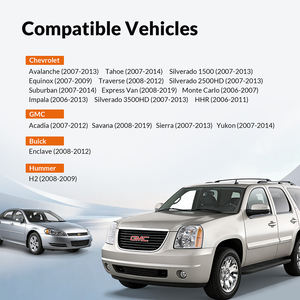 Radio Estéreo para Auto con Carplay Inalámbrico, Android Auto, Mirror Link, Radio FM, Ajuste de Ecualizador para GMC, Chevrolet, Buick - Product Image 6