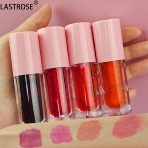 Tube de brillant à lèvres en plastique transparent emballage Transparent 9 couleurs teinte à lèvres brillant à lèvres huile pour les lèvres nourrissante avec de grandes baguettes - Product Image 2