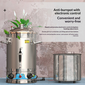 Nouvelle machine de distillation à la vapeur semi-automatique avancée pour l'extraction d'huiles essentielles de cannelle, d'encens et d'agarwood, capacité de 500 L - Product Image 5