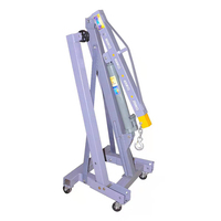 Grue d'atelier hydraulique pliable 2 tonnes à commande manuelle, facile à utiliser, vente en gros, offre spéciale