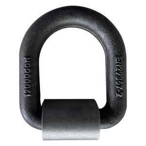 Truck Control Parts Forged D-<b>Ring</b> Assemblies Heavy Duty Lashing <b>Ring</b> With <b>Plate</b> - Product Image 1