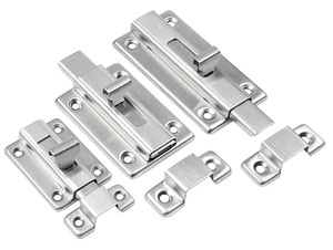 Modern Design 304 Stainless Steel Double-Headed Manual <b>Latch</b> Hotel 2inch 3inch Left Right Bedroom Toilet Sanitary Door - Product Image 3