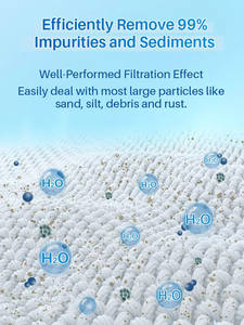 Cartouche de filtre à eau par osmose inverse en <span class=keywords><strong>PP</strong></span> de 40 pouces, à enroulement de fil, pour usage domestique, hôtelier et extérieur, débit de 50 GPD, facile à installer - Product Image 6