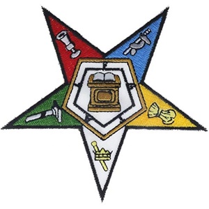 Bán buôn tùy chỉnh masonic thứ tự của các ngôi sao phía đông thêu vá sắt trên masonic logo cho quần áo - Product Image 4