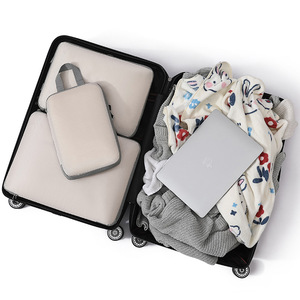 3 pacchetti di alta qualità costoso organizzatore di bagagli a compressione per bagagli cubetti di compressione cubetti di viaggio - Product Image 6