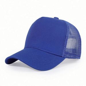 Gorras de Béisbol de Malla de 5 Paneles de Poliéster y Algodón con Logotipo Personalizado Bordado/Estampado al por Mayor de Fábrica - Product Image 3