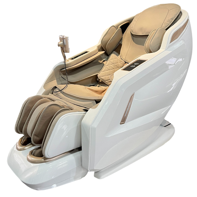 Zhipin AI Smart Detection Premium PU Leather Full Body 3D/4D Zero Gravity Infrared Physiotherapy Massage Chair Bluetooth