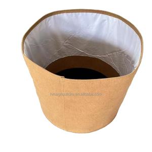 Pots en tissu de sol vivant avec poignées Barrière anti-humidité imperméable pour arbres - Product Image 1