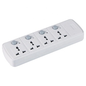 Seebest <span class=keywords><strong>4</strong></span> cách nhiều Power Strip phổ Power <span class=keywords><strong>Extension</strong></span> ổ cắm với cá nhân chuyển đổi - Product Image 1