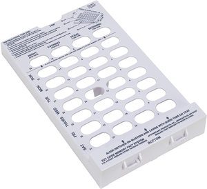 упаковка для капсул. блистер с капсулами.