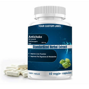 Marque privée OME Capsules de chardon-Marie sans OGM pour fonction hépatique Sac sauvage Santé améliorée du foie - Product Image 1