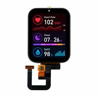 Módulo LCD TFT de 1.83 Pulgadas, Pantalla IPS de Vista Completa 240x284, Servicio Personalizado OEM/ODM, Controlador IC GC9307C SPI de 4 Líneas, Escáner Portátil