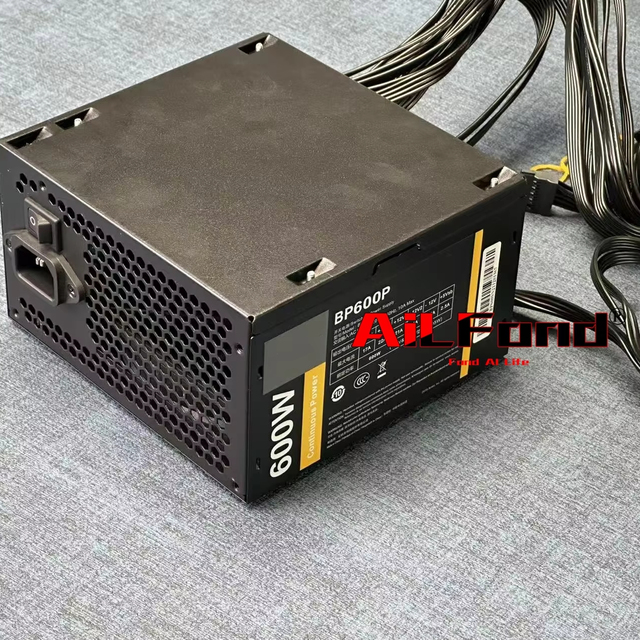 Wholesale used PC power supply Atx 600w PSU for PC desktop games PC computer power supply